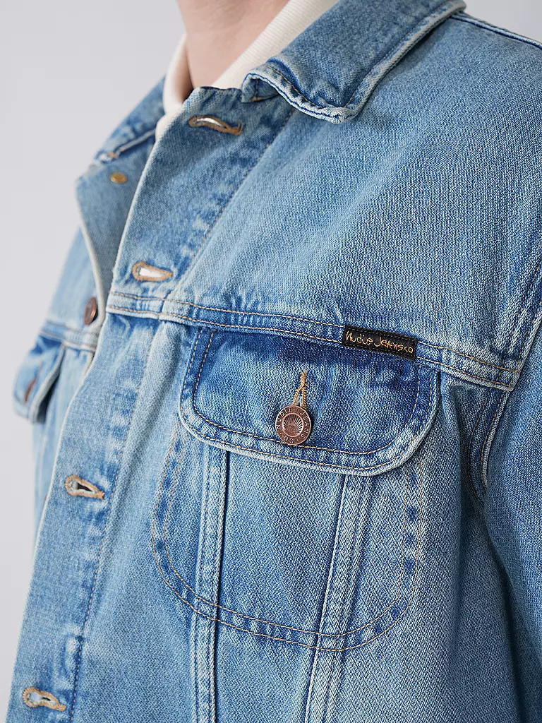 NUDIE JEANS | Jeansjacke DANNY DENIM JACKET | 