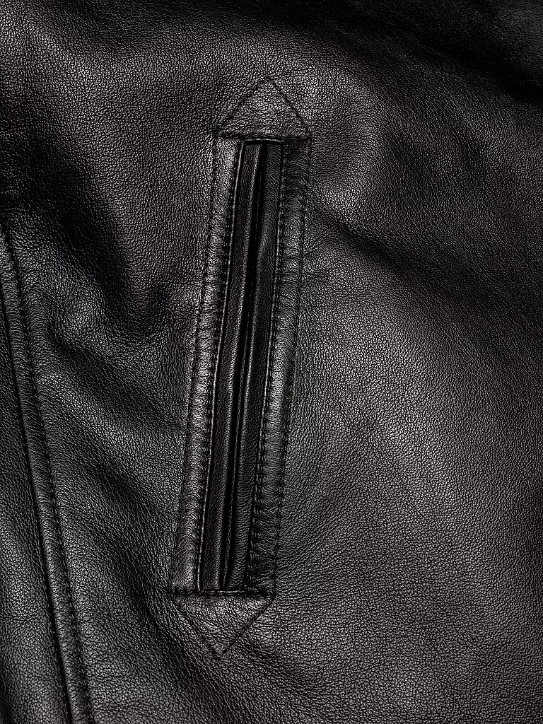 NUDIE JEANS | Lederjacke | Noir