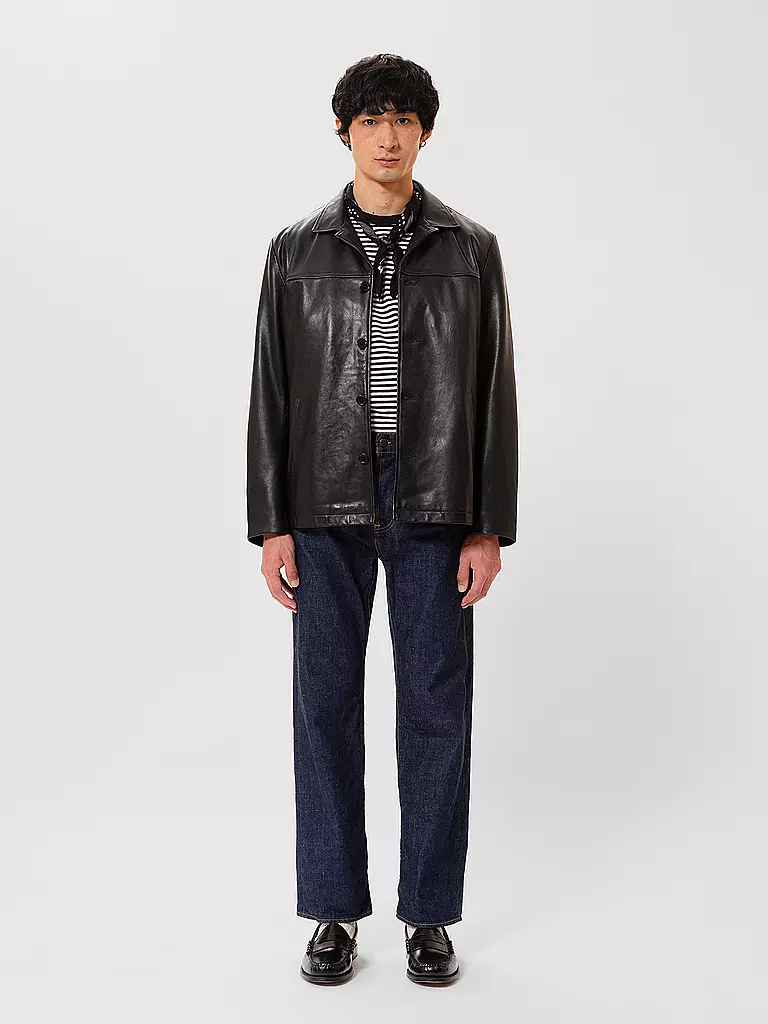 NUDIE JEANS | Lederjacke | Noir