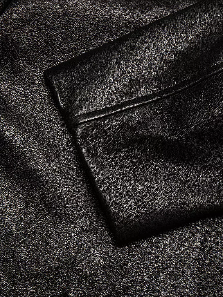 NUDIE JEANS | Lederjacke | Noir
