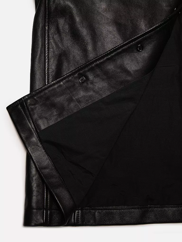 NUDIE JEANS | Lederjacke | Noir