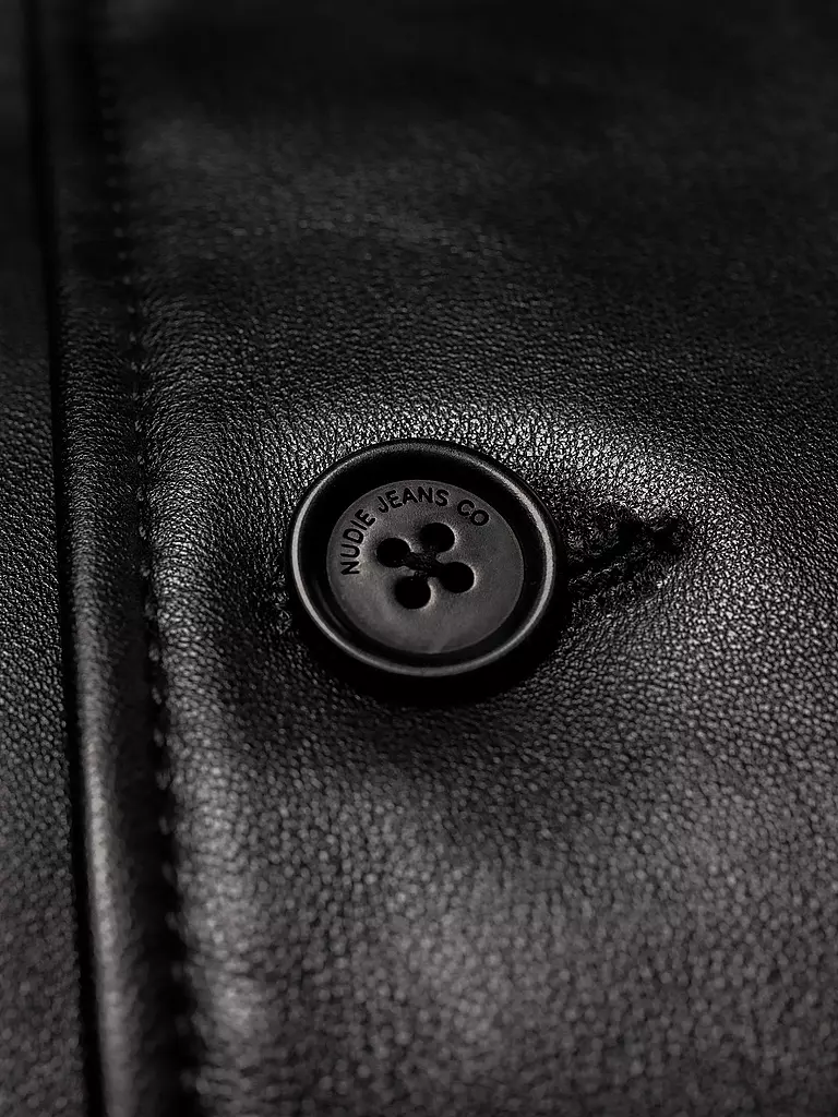 NUDIE JEANS | Lederjacke | Noir