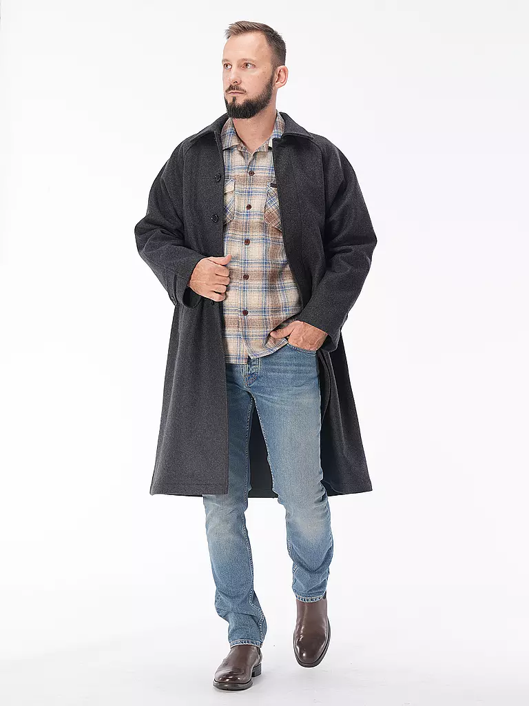 NUDIE JEANS | Manteau en laine CORRY | grau
