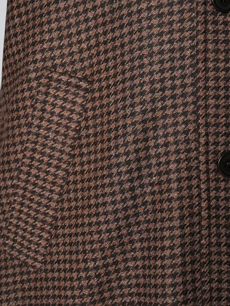 NUDIE JEANS | Manteau en laine WILL | Marron