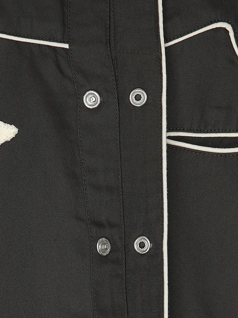 NUDIE JEANS | Nom du produit : Hemd GONZO WESTERN | Noir