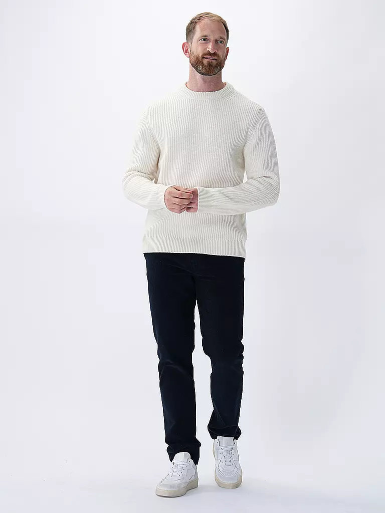 NUDIE JEANS | Pullover AUGUST | Crème