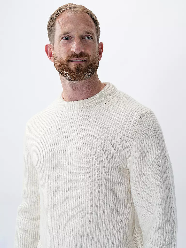 NUDIE JEANS | Pullover AUGUST | Crème