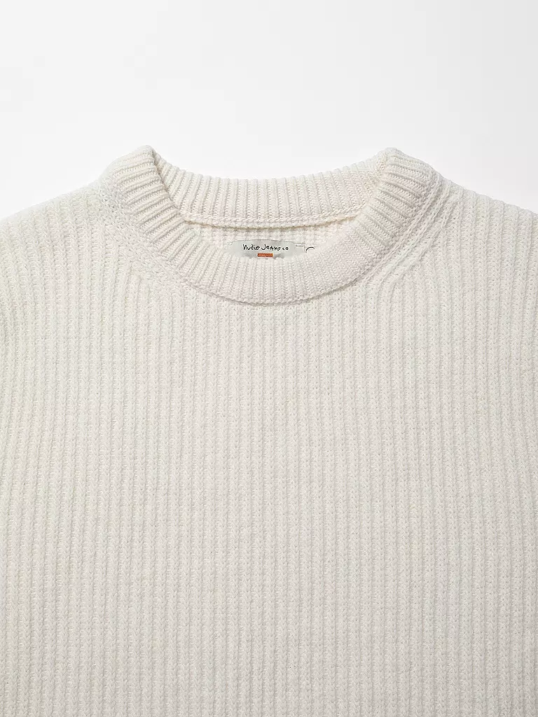 NUDIE JEANS | Pullover AUGUST | Crème