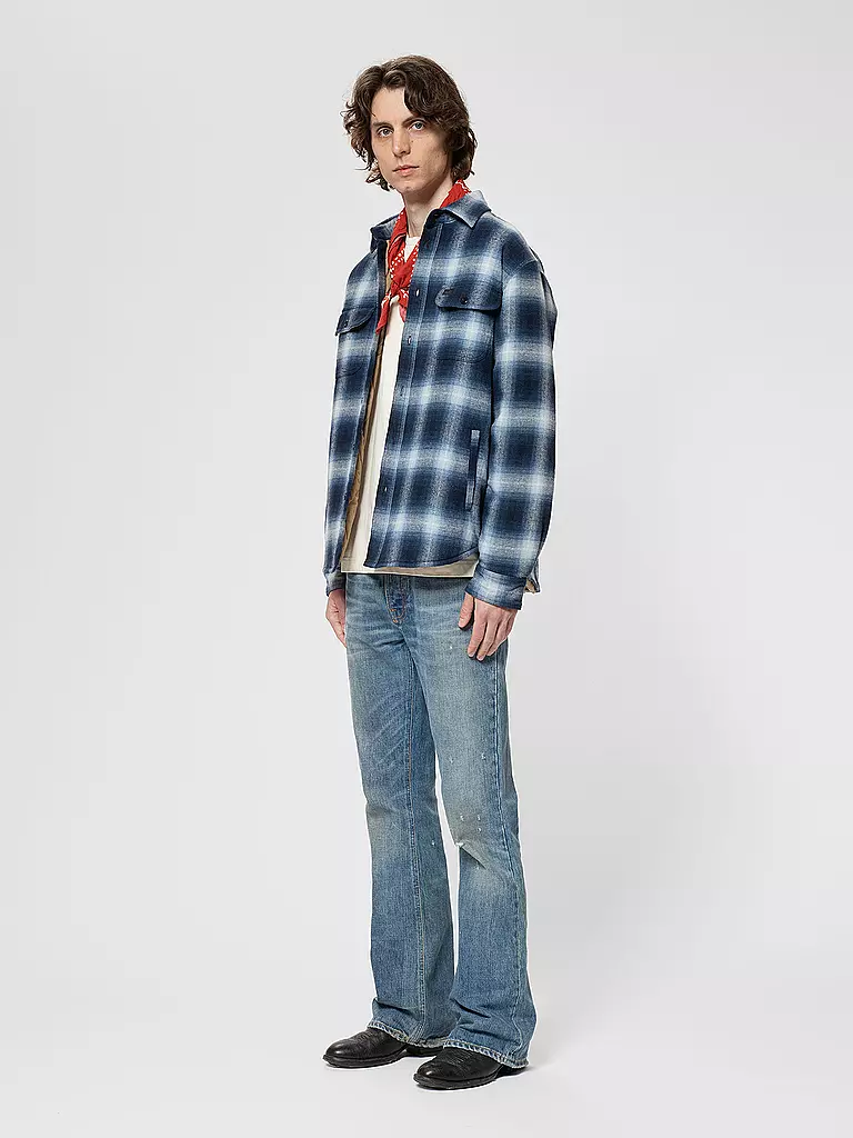 NUDIE JEANS | Surchemise GLENN | blau