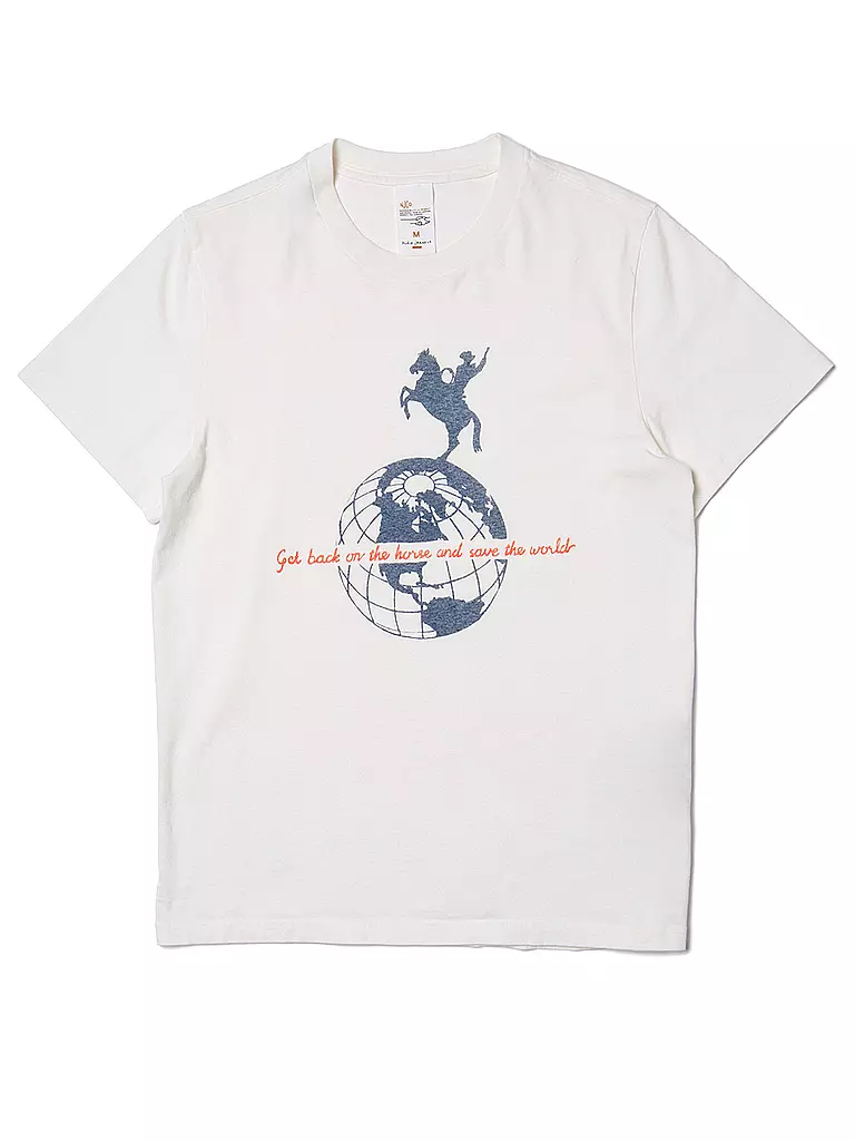 NUDIE JEANS | T-Shirt ROY  | Crème