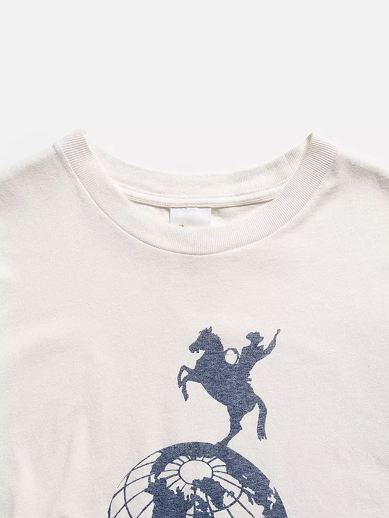 NUDIE JEANS | T-Shirt ROY  | Crème