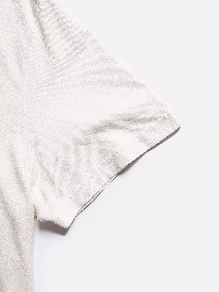 NUDIE JEANS | T-Shirt ROY  | Crème