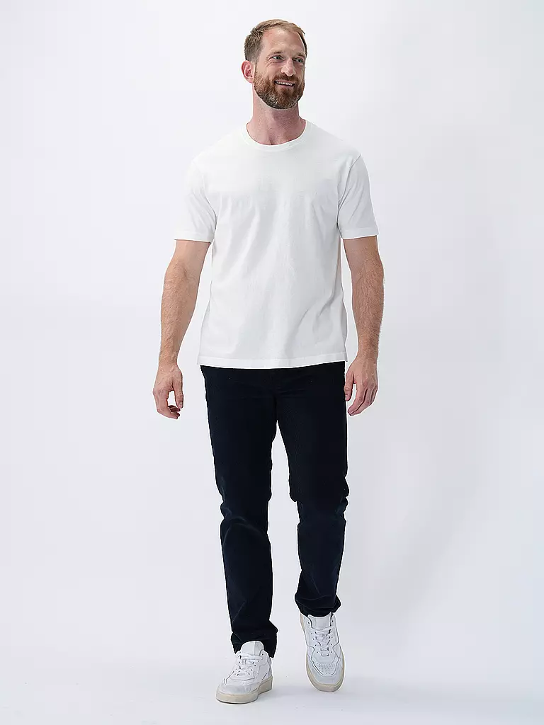 NUDIE JEANS | T-Shirt UNO EVERDAY | weiss