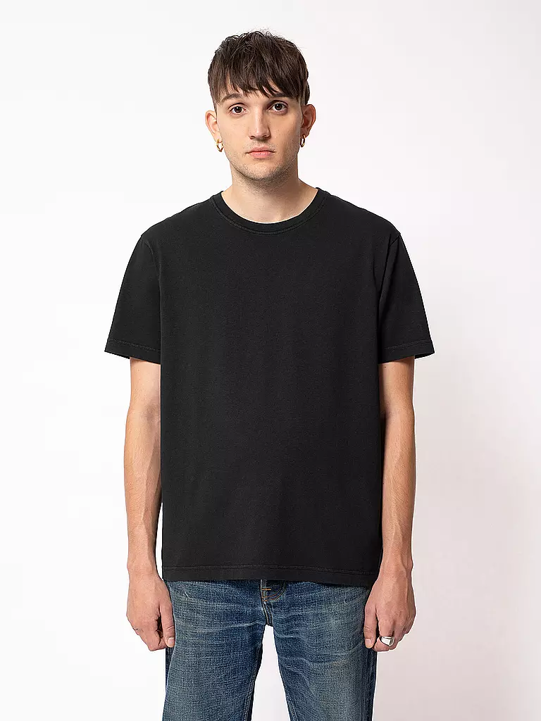 NUDIE JEANS | T-Shirt UNO EVERDAY | Noir
