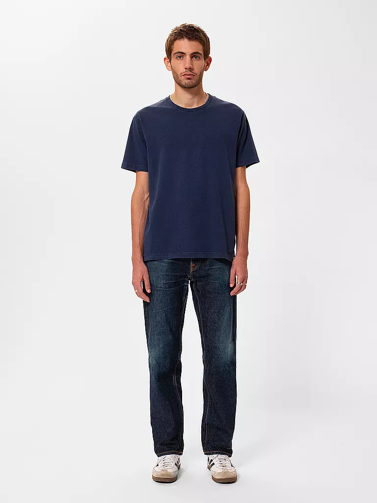 NUDIE JEANS | T-Shirt UNO EVERYDAY TEE | Bleu