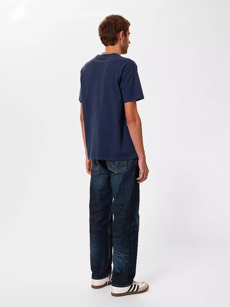 NUDIE JEANS | T-Shirt UNO EVERYDAY TEE | Bleu