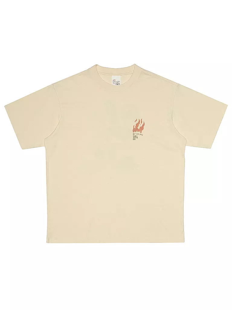 NUDIE JEANS | T-shirt | Crème