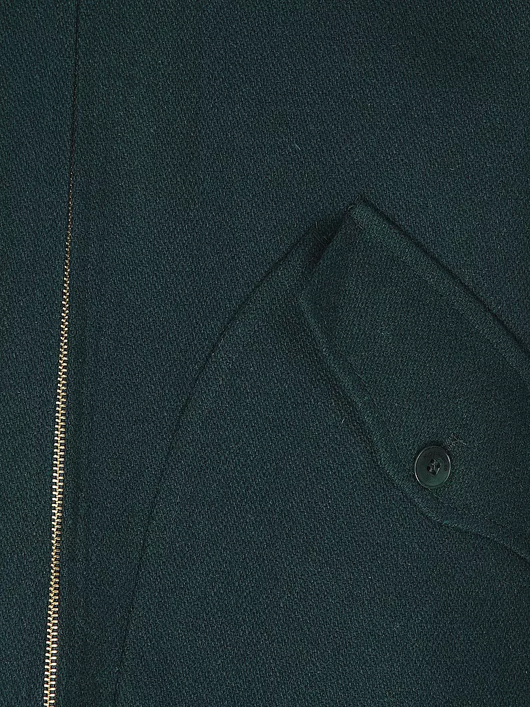NUDIE JEANS | Wolljacke BLAKE  | Vert foncé