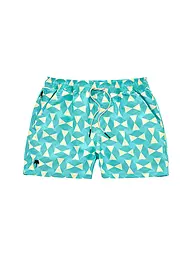 OAS | Badeshorts GREEN SQUIGGLE | Bleu