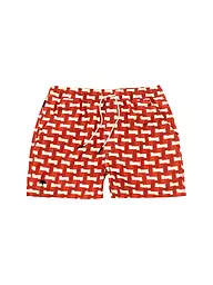 OAS | Badeshorts GREEN SQUIGGLE | Rouge