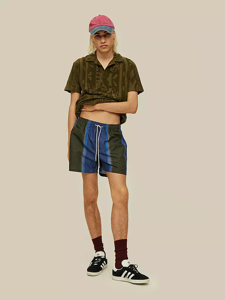 OAS | Badeshorts MURKY | Bleu foncé