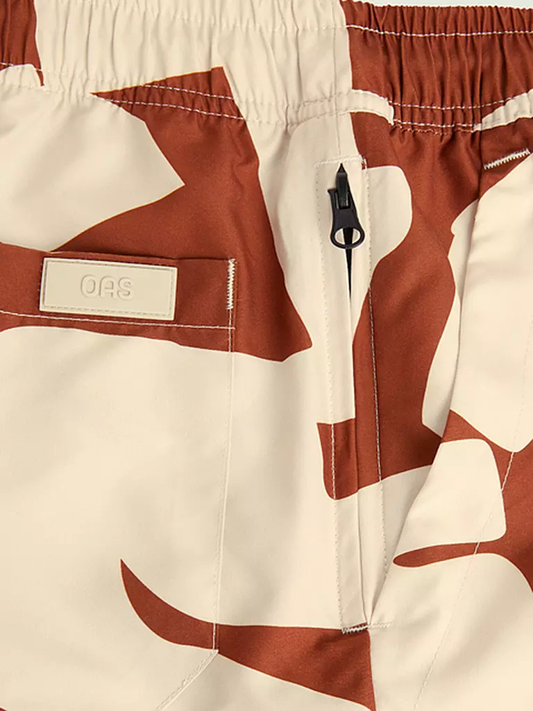 OAS | Badeshorts RUSSETT PUZZLOTEC | Rouge