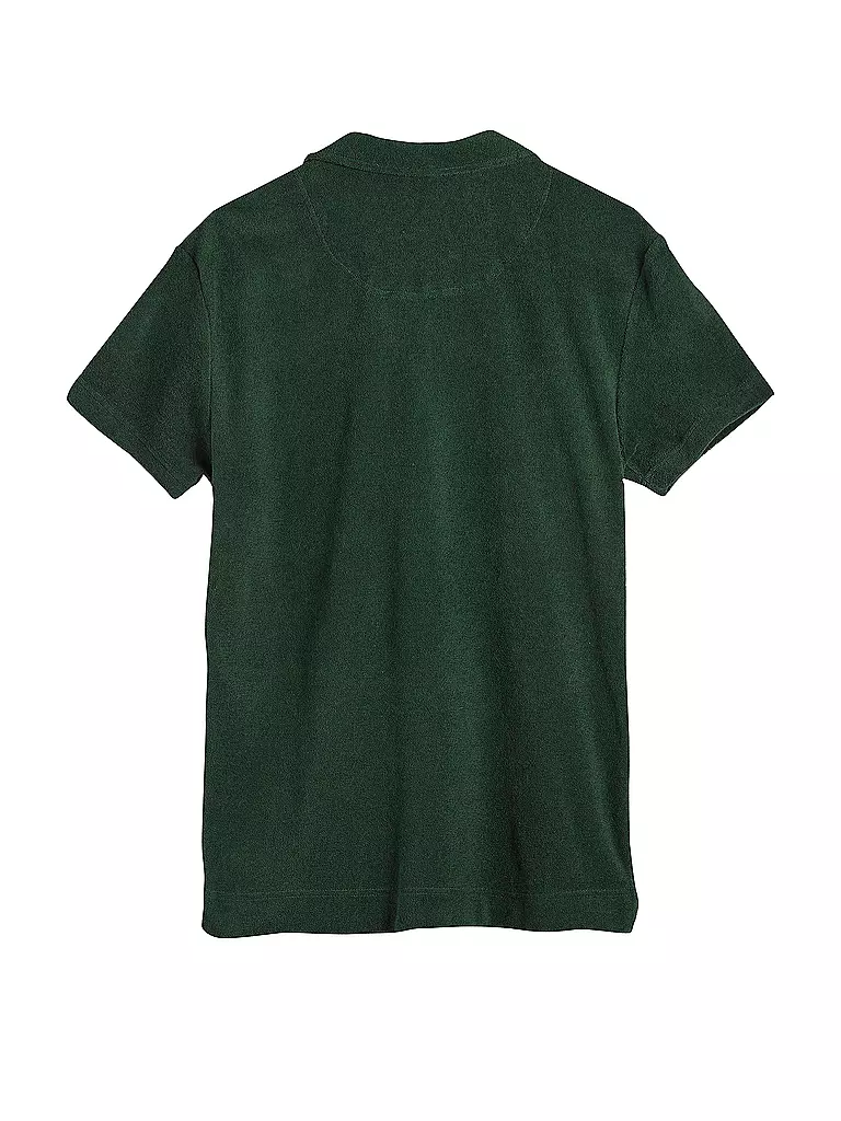 OAS | Frottee Poloshirt | Vert