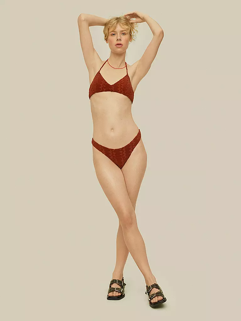 OAS | Haut de bikini SCRIBBLE YAM | kupfer