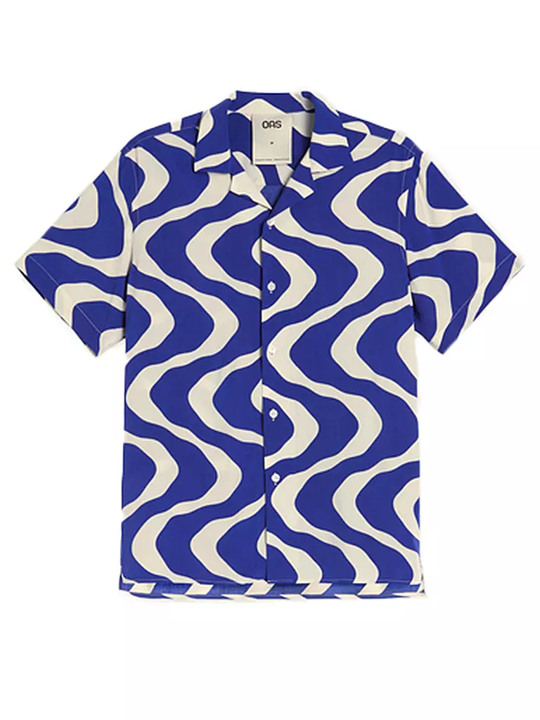 OAS | Hemd BLUE RIPPLING | Bleu