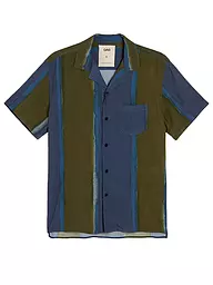 OAS | Hemd MURKY MIST  | Bleu foncé