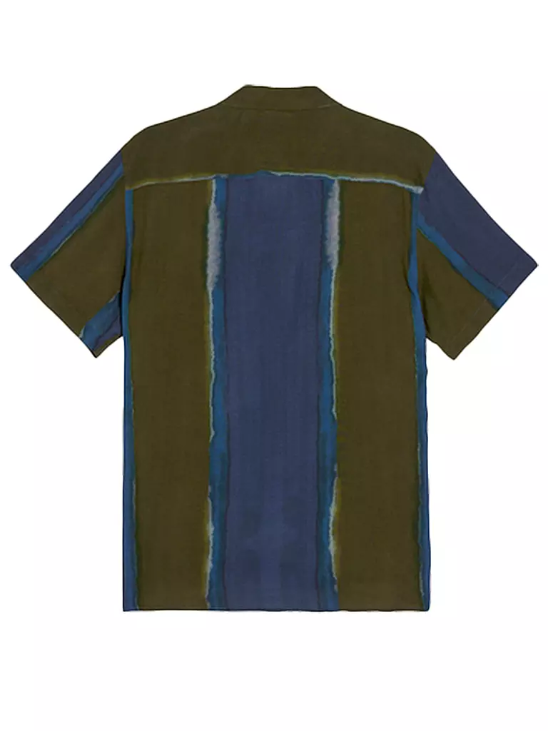 OAS | Hemd MURKY MIST  | Bleu foncé