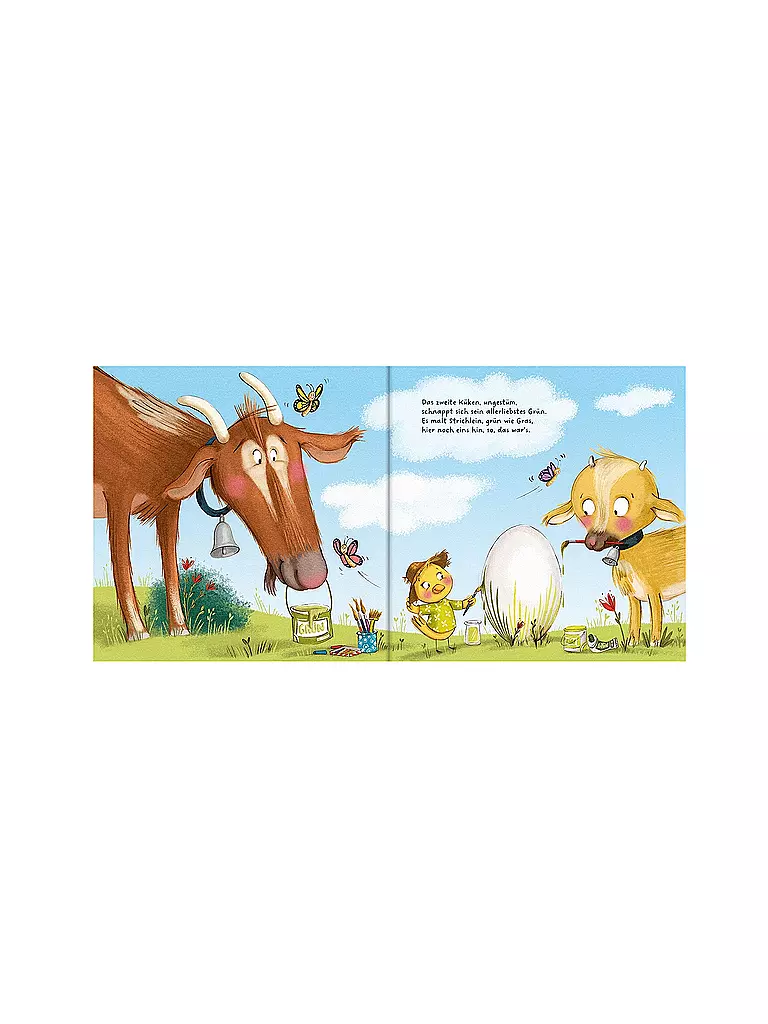 OETINGER VERLAG | Buch - Fünf kunterbunte Osterküken | Aucune couleur