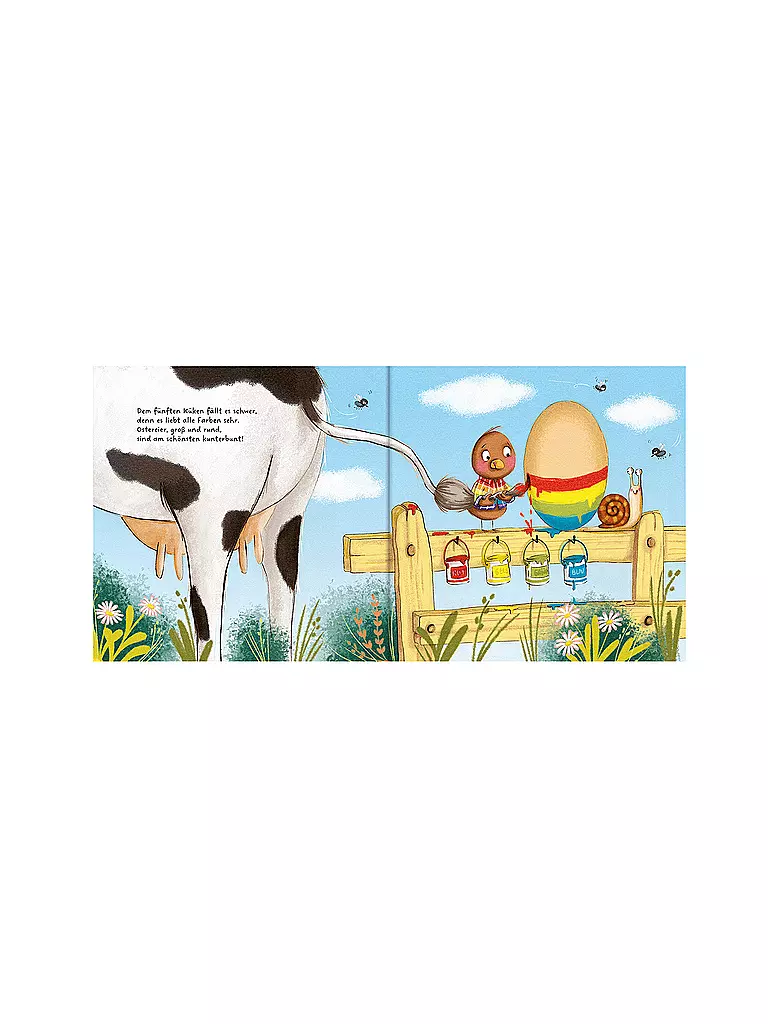 OETINGER VERLAG | Buch - Fünf kunterbunte Osterküken | Aucune couleur