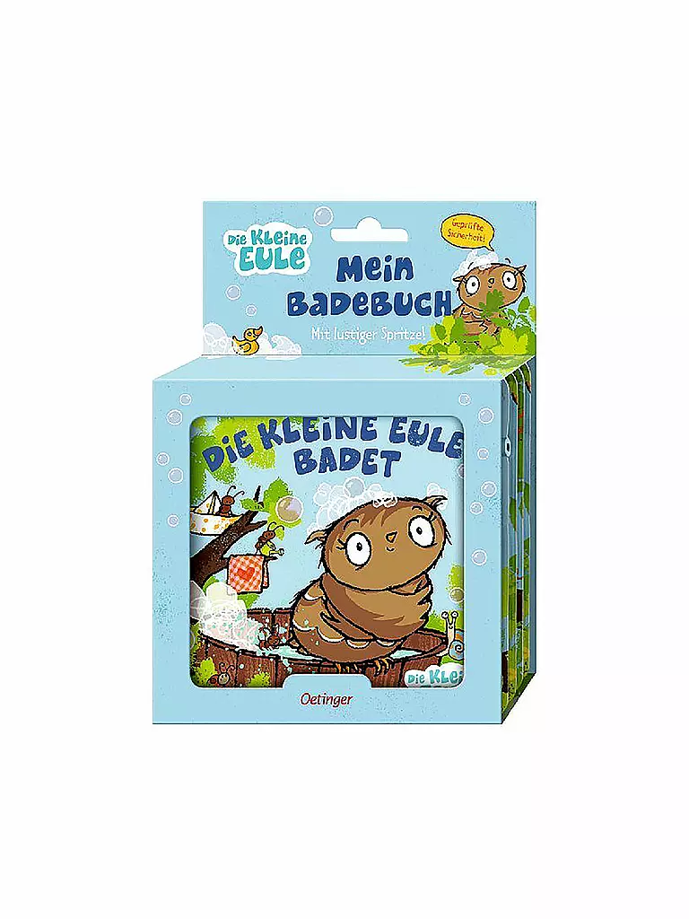 OETINGER VERLAG | La petite chouette prend son bain - Livre de bain | keine Farbe