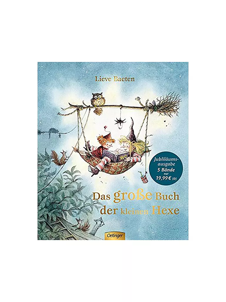 OETINGER VERLAG | Le grand livre de la petite sorcière (édition reliée) | Aucune couleur