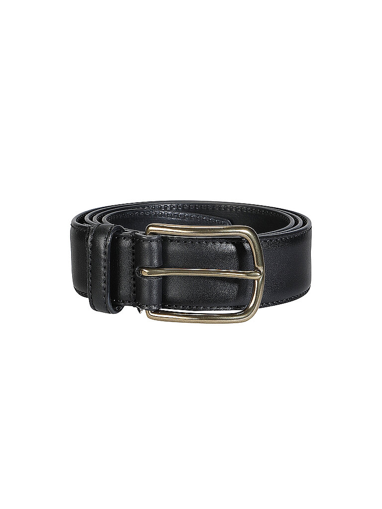 Creative Ceinture en cuir noir 85