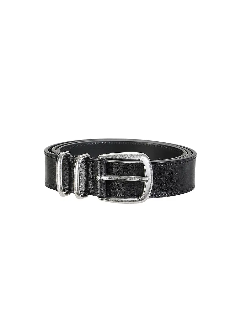 OFFICINE CREATIVE | Ceinture en cuir | Noir
