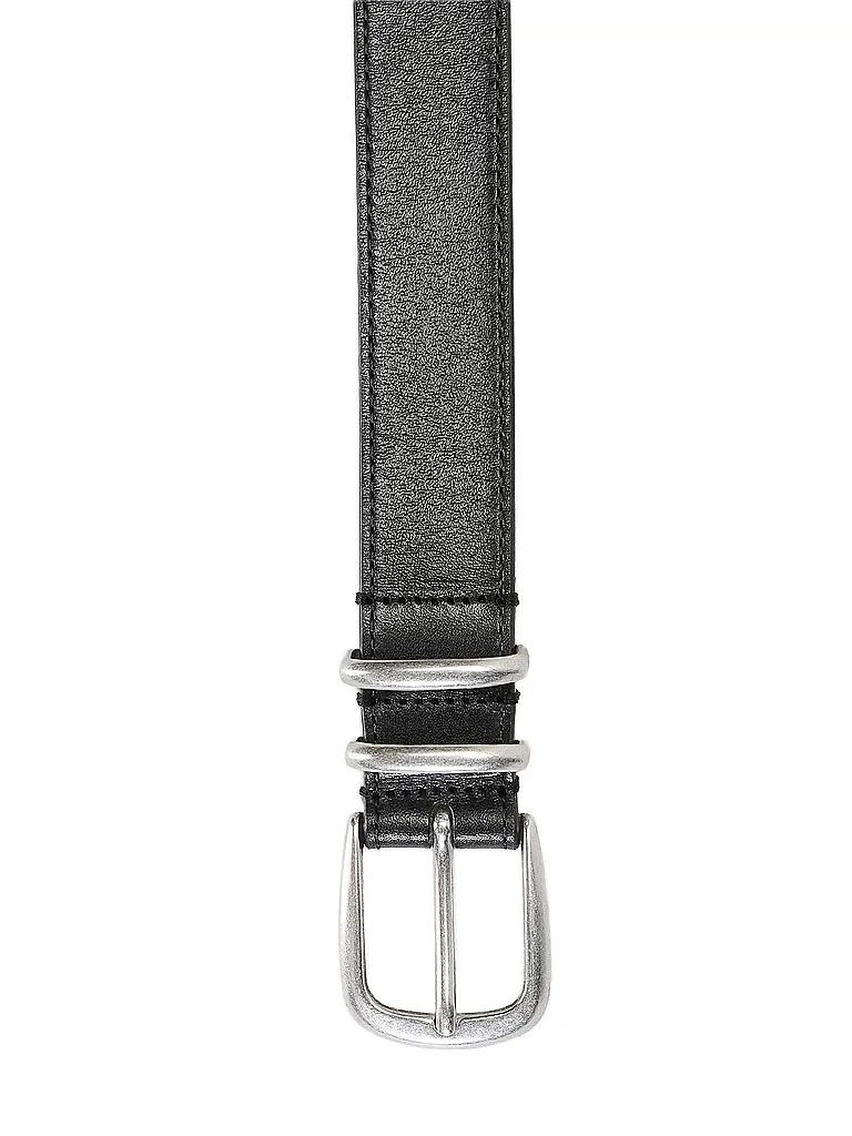 OFFICINE CREATIVE | Ceinture en cuir | Noir