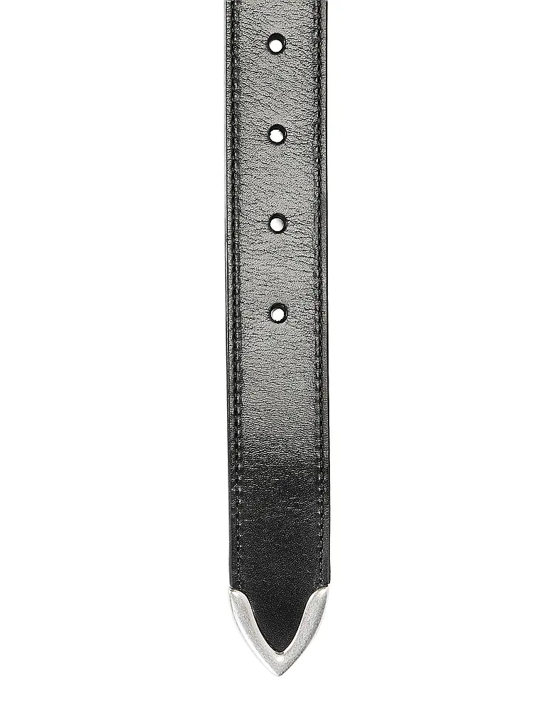 OFFICINE CREATIVE | Ceinture en cuir | Noir