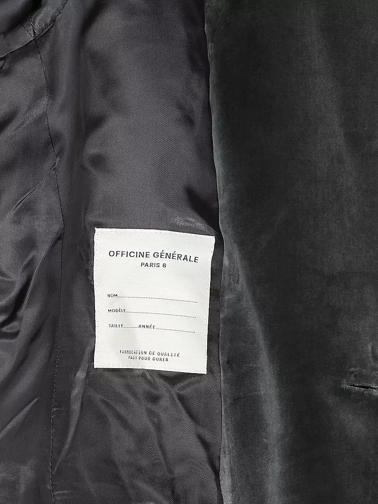 OFFICINE GENERALE | Blazer en velours MANON | 