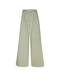 OFFICINE GENERALE | Jeans Wide Leg MOENA | Olive