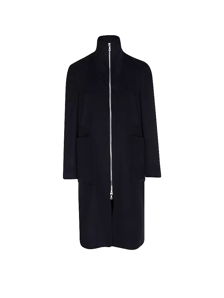 OFFICINE GENERALE | Manteau en laine PHILIP MOCKNECK | dunkelblau