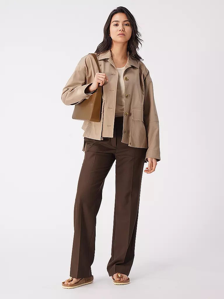 OFFICINE GENERALE | Pantalon de tailleur ILENIA | braun