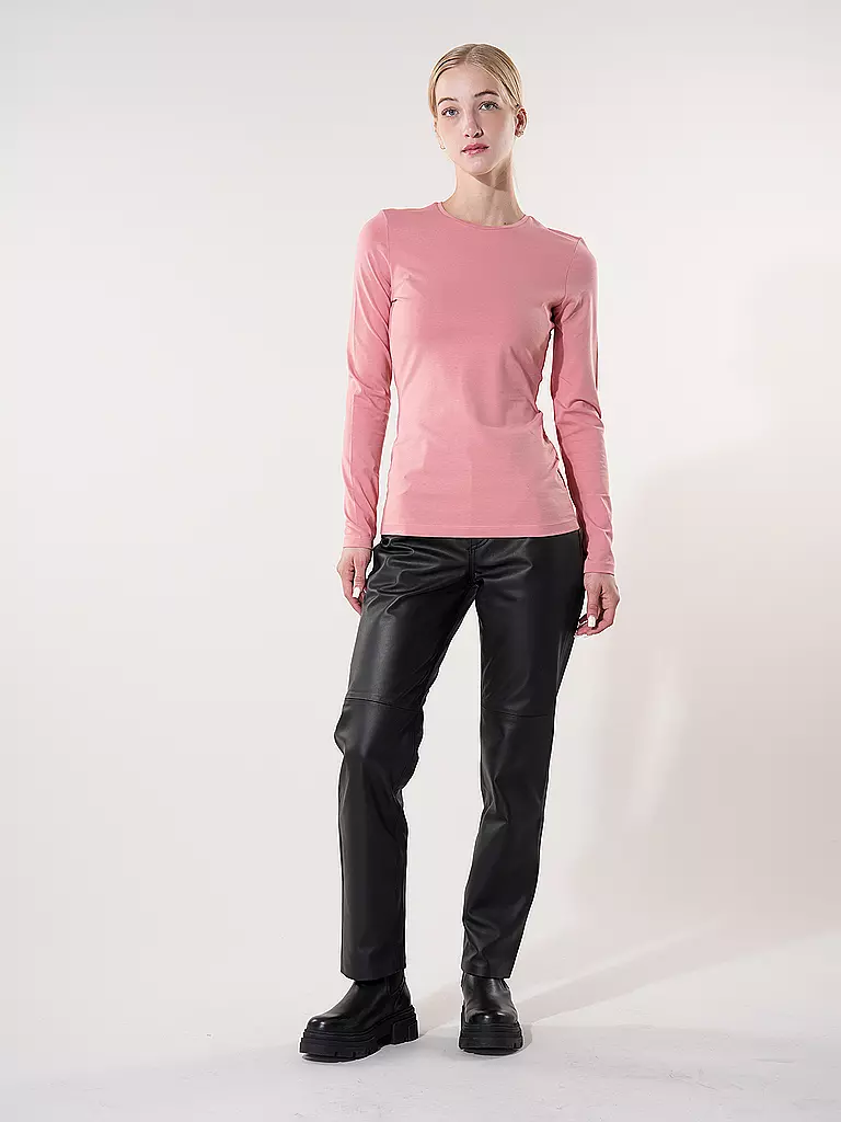 OFFICINE GENERALE | Pantalon en cuir NAOMI | schwarz