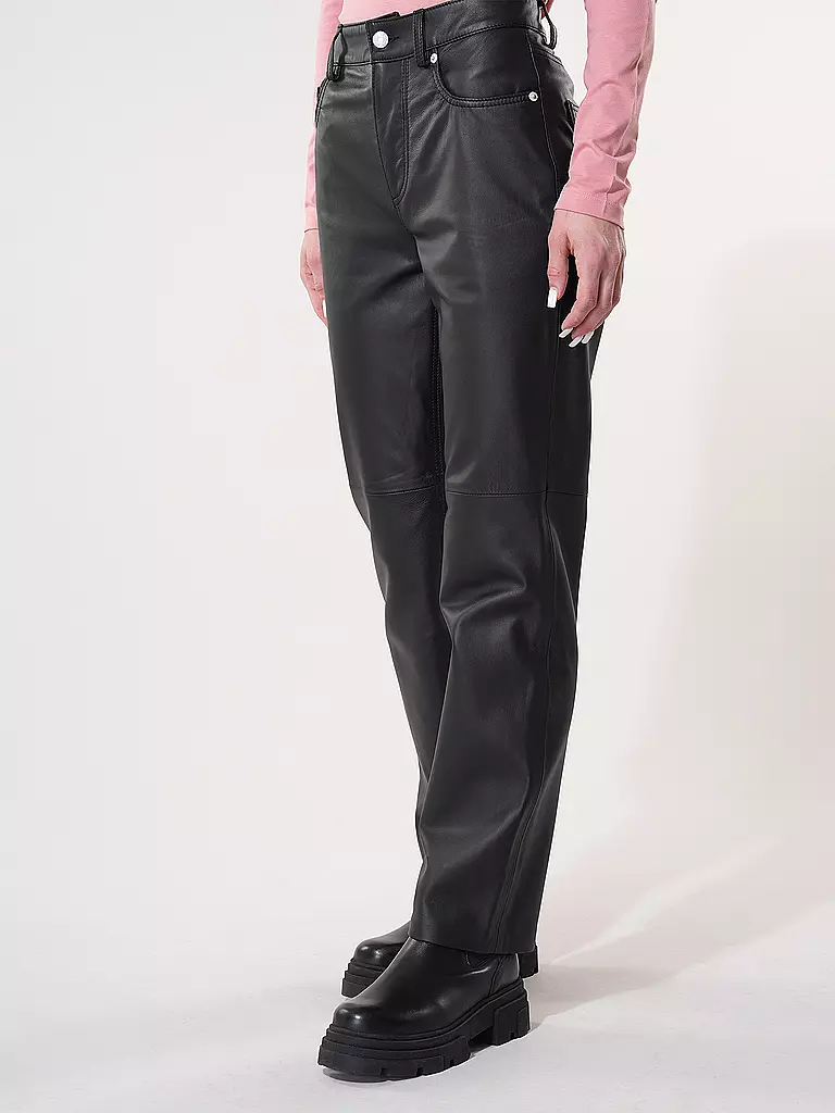 OFFICINE GENERALE | Pantalon en cuir NAOMI | 