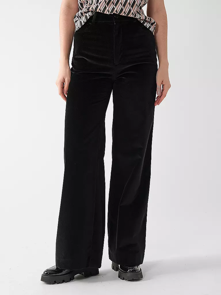 OFFICINE GENERALE | Pantalon ROMY VELVET | schwarz