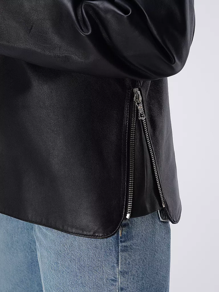 OFFICINE GENERALE | Veste en cuir ALEXA | 