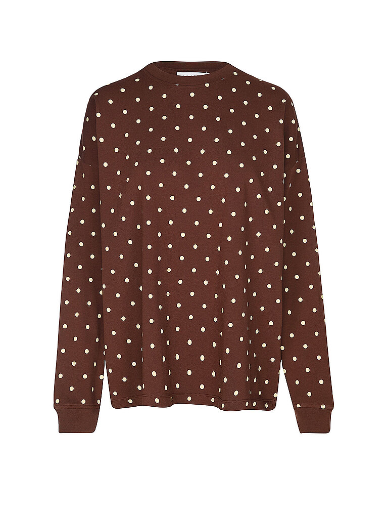 T-shirt à manches longues LITTLE THINGS marron S