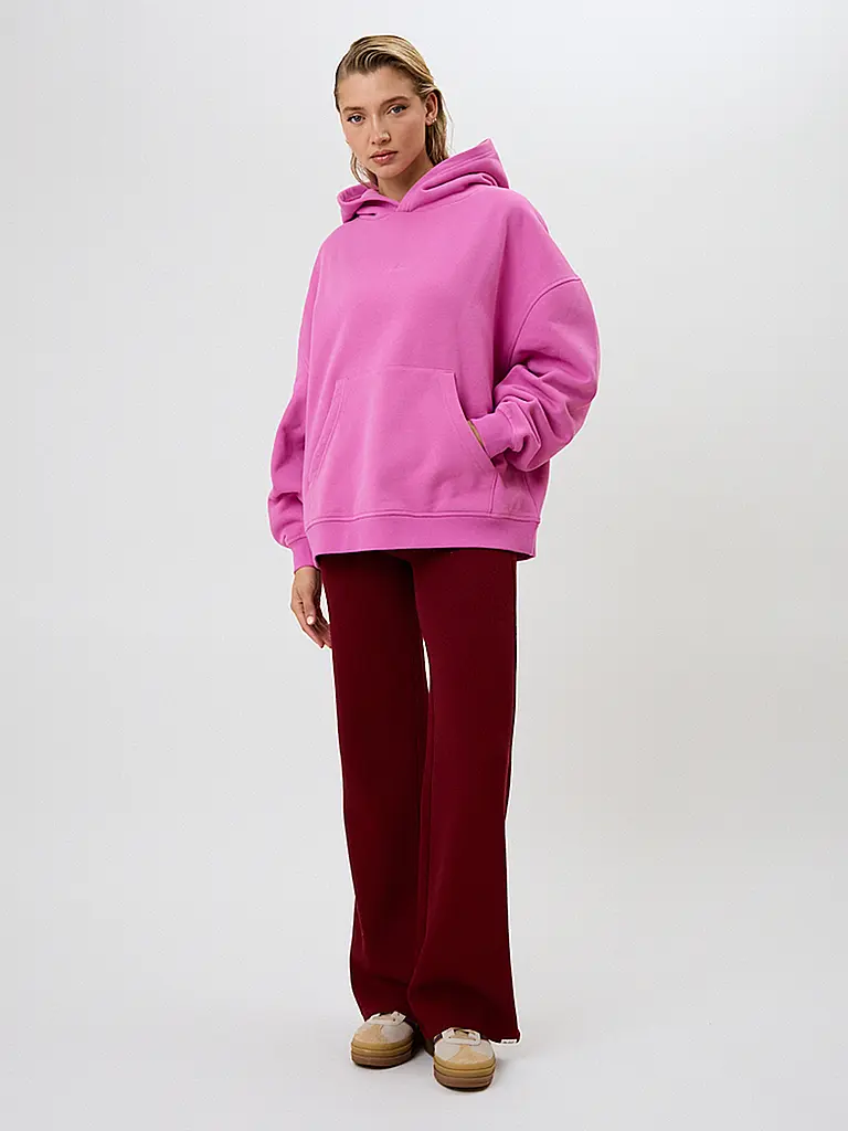 OH APRIL | Nom du produit: Sweat à capuche - Hoodie NOSTALGIA HEART CANDY | Rose vif