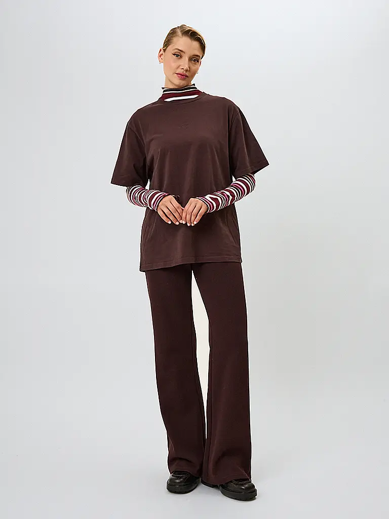 OH APRIL | Nom du produit : T-Shirt GOOD KARMA | Marron